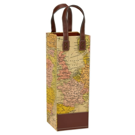 Papyrus Vintage Map Beverage Bag