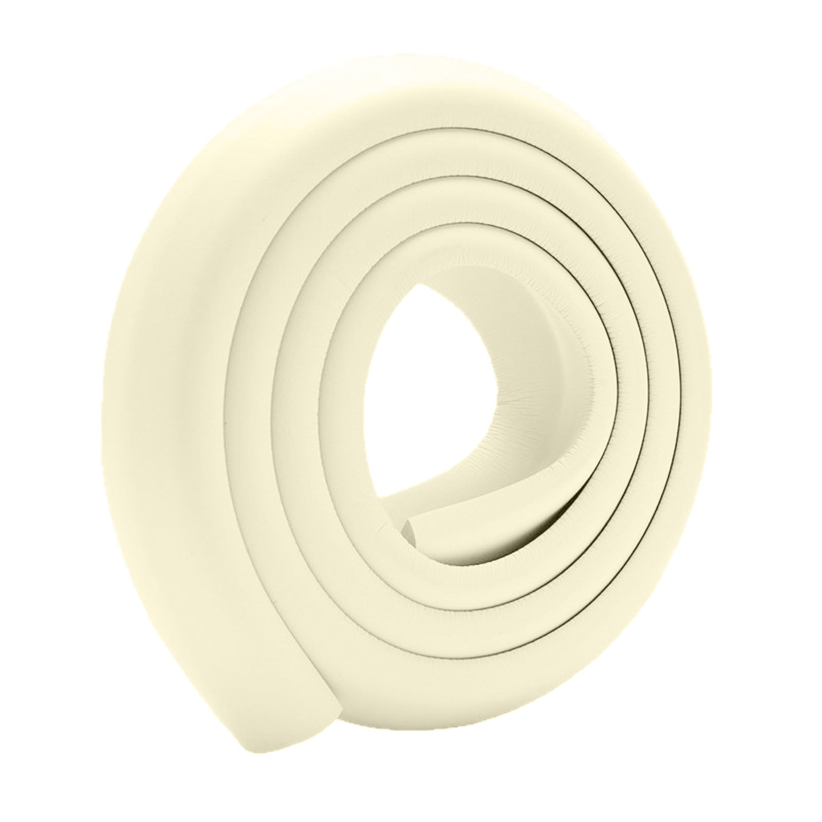 YaoZQ 78.7 in Beige Baby Proofing Corner Guard Flexible Foam Roll for Sharp Edges and Fireplace Hearths