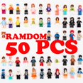 thumbnail image 2 of Minifiguras Icyhit Building MINIFIG People, 50 unidades con paquete misterioso, 2 of 7