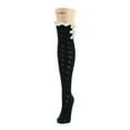 thumbnail image 2 of MeMoi Button Top Chunky Knit Over The Knee Socks - Womens - Female, 2 of 2