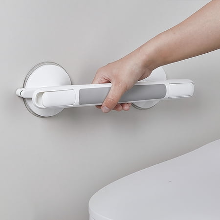 New no-drill strong suction cup grab bar, bathroom safety handle for elderly, anti-slip bathroom pull handle, door handle
