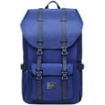 thumbnail image 1 of KAUKKO School Travel mochila para universidad flexible con portátil para 15",22L(Nylon/Gris) KAUKKO EP5-3-blue, 1 of 5