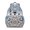 Floral Hi, variant on Floral Hippie Waterproof Backpack - Lightweight Student Bag with Breathable Padded Straps