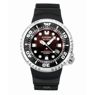 Citizen Men's Tsuki-yomi A-T Super Titanium Red Dial Watch BY1018