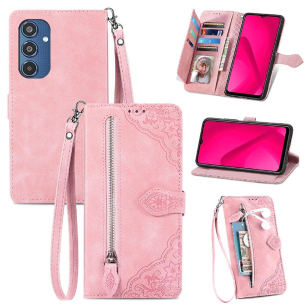 Funda billetera anti-golpes para GANGXUN Samsung Galaxy M35 , ideal para día a día y trabajo