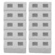 thumbnail image 5 of Building Miniatures Miniature Brick Block Dollhouse Building Supplies Ceramic Grey for Crafting 100Pcs, 5 of 5