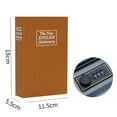 thumbnail image 1 of YOPTOP Dictionnaire Mini Boîte Sécurisée Livre Sécurité Sécurisée Mot de Passe pour Enfant Cadeau Durable, Jaune, Style Mot de Passe, 1 of 2