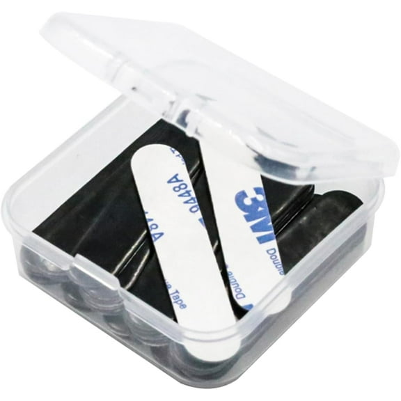 Lead Tape Weighted for Pickleball Paddles 30pcs 3g Black Lead Tape for Pickleball Paddles/Golf Clubs/Tennis Racket/Squash Racquet - with 3M Adhesive Strips and Storage