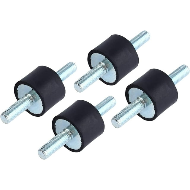 HUGFEGWE Air Compressor Pump Anti Vibration Rubber Mount Shock Absorber M6 20 * 15 Rubber Mount CJB91-51996