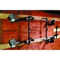 thumbnail image 2 of Buyers Grass Trimmer Rack LT12 For Enclosed Landscape Trailers; Holds Three Trimmers; Mounts To Side Walls Of Trailers/Sheds And Garages; Bolt On; Powder Coated; Black; Carbon Steel, 2 of 3
