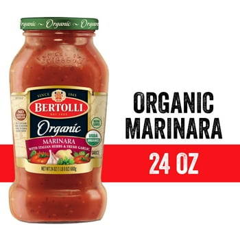 Bertolli  Marinara Sauce, Authentic Tuscan Style  Pasta Sauce Made with Vine-Ripened Tomatoes, 24 OZ