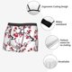 thumbnail image 3 of Fotbe Cherry Blossoms Calzoncillos Tipo Boxer con Bolsa de Soporte Total para Hombre, X-Temp Fresco, Transpirable y de Secado Rápido-X-Large, 3 of 5
