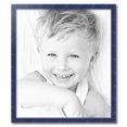 thumbnail image 2 of ArtToFrames 28" x 32" Navy Blue Picture Frame, 28x32 inch Blue Wood Poster Frame (WOM-4603),  Pack, 2 of 8