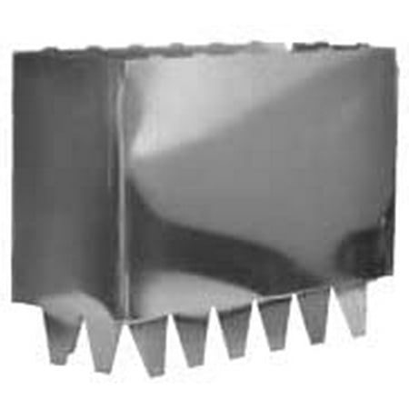 

HVAC Metal Register Collar 4 x 8 (6 Deep)
