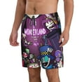 thumbnail image 2 of Invader Zim Men's Beach Shorts Swim Trunks Casual Quick Dry Board Shorts Swimwear with Mesh Lined and Pockets, 2 of 8