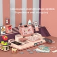 thumbnail image 4 of Kids Cash Register Toy Set  Play Money Pretend Store  with Sound Scanner Cash  Birthday Gift, 4 of 9