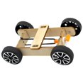 thumbnail image 1 of kurtrusly Wood DIY Car Model Kits Physics Science Cognitive Toys 10.5cmx6.5cmx3cm, 1 of 8