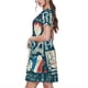 thumbnail image 2 of Balery France and Paris Vestidos sueltos de manga corta para mujer, vestidos de verano 2025, vestidos casuales de corte A con vuelo., 2 of 6