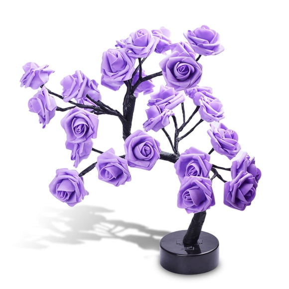 Luz de noche LED rosa Advancent árbol flor cumpleaños lámpara decoración Iluminación navideña