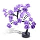 thumbnail image 1 of Naiovety Luz nocturna de árbol de rosas, lámpara de con pilas, lámpara de mesita de noche para boda, decoración de iluminación para el Iluminación navideña Violeta, 1 of 6
