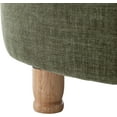 thumbnail image 6 of Wovenbyrd Classic Button Tufted Storage Ottoman Footstool with Lift Off Lid, Boucle Performance Fabric, 6 of 17