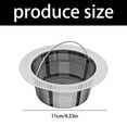 thumbnail image 5 of Sinyiin Universals Stainless Steel Pulp Filter Replacement Secondary Fine Filter for J2 Cold Press Juicer Easy to Clean, 5 of 9