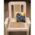thumbnail image 2 of Carolines Treasures BB9932PW1818 Newfoundland Fall Fabric Decorative Pillow, 2 of 2