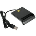 thumbnail image 3 of SHISUYAN Universal Portable USB Smart Cards Reader Compatible for Windows Vista Mac X10.3.x+, 3 of 9
