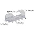 thumbnail image 2 of Yatlte Adhesive Cable Clips, Wire Organizer Cable Management Cord and Wire Holder for Wall, Wire Clips, Sticky Cable Wire Cord Clips Holder for Car Office Home Desktop PC TV Laptop Ethernet Cable, 2 of 2