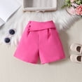 thumbnail image 4 of Coerni Toddler Baby Girl Summer Clothes Shorts Set 2PCS Ribbed Tank Top Camisole and Drawstring Short Bottoms Tracksuit, 4 of 9