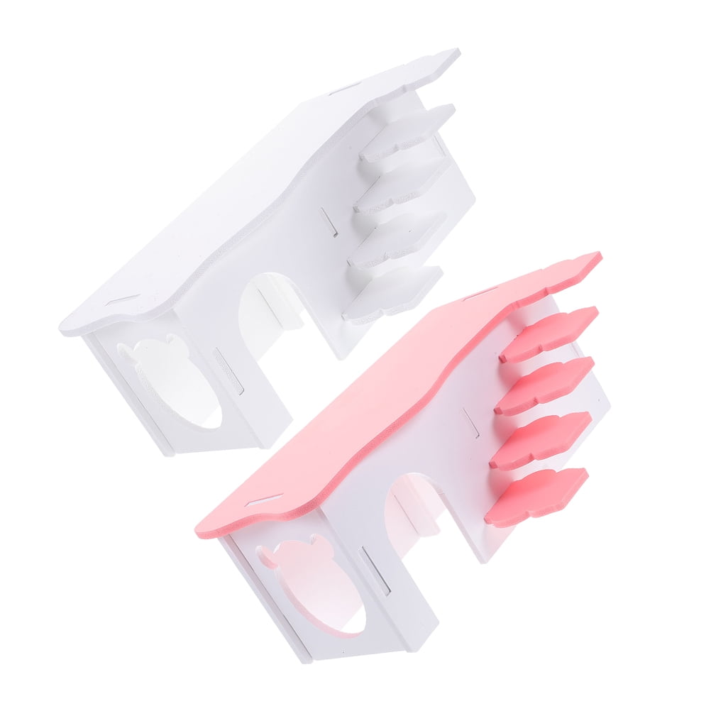 OULII 2Pcs Hamster Hideout Durable PVC Cage Decor for Guinea Pigs Rabbits and Squirrels