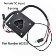 thumbnail image 5 of LABLT 48V Charger Receptacle Golf Cart Charger 602529 Fit for EZGO TXT RXV, 5 of 5