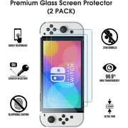 amFilm Nintendo Switch OLED Accessories Bundle TechMatte 3-in-1 Essential Kit