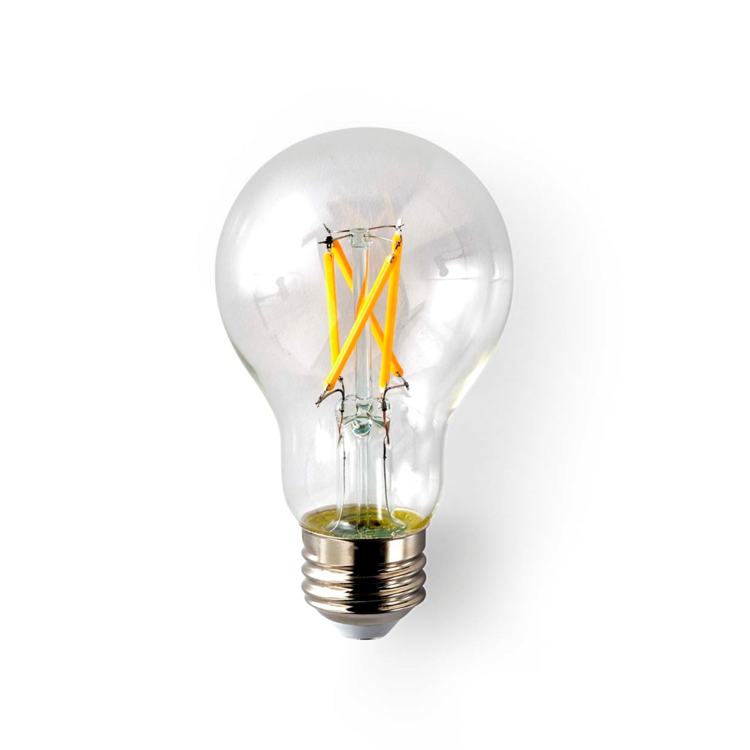 Better Homes & Gardens 59” Golden Pendant Ceiling Light, Metal Base Glass Shade, LED Bulb Included