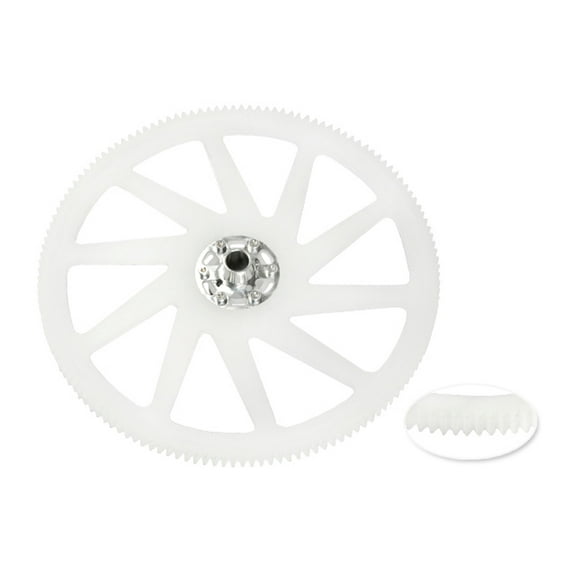 Microheli CNC Delrin Main Gear w/ Aluminum Hub set - BLADE 230 S