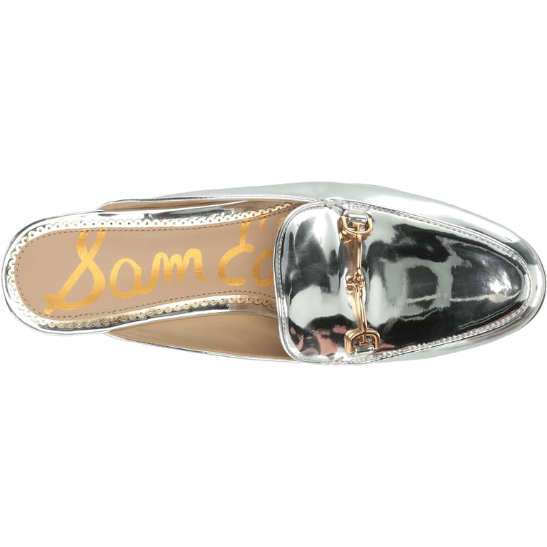 Sam Edelman Linnie Women Sam Edelman Linnie Silver Striped Leather (Wide) main image 1
