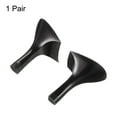 thumbnail image 3 of Uxcell 1pair Heel Repair Replacement 1.81"x2.76" High Stiletto Heel DIY for Women Shoe, Black, 3 of 5