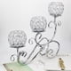 thumbnail image 3 of Portavelas De Cristal, Candelabro De Plata Decorativo, Soporte Para Mesa De Comedor De Boda En Casa Speravity  HA015003-00, 3 of 5