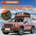 thumbnail image 2 of MeeFar 15 Cu.ft. Rooftop Cargo Carrier Bag Soft Shell Waterproof Bag Fit for All Cars with/Without Rack, 2 of 7