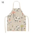 thumbnail image 2 of Lubelski Tablier Multi-Usage Résistant aux Déchirures Coton Lin Créatif Motif Animal Dessin Animé Tablier de Cuisine pour la Maison, 2 of 2
