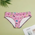 thumbnail image 4 of Hello Kitty Women's Underwear Low Rise Full Coverage Briefs Breathable Underpants Ladies Regular Plus Size Panties, 4 of 6