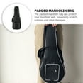 thumbnail image 5 of WHAMVOX Mandolin Carrying Backpack Black Oxford Cloth Ergonomic Design for Daily Use 1Pcs, 5 of 5