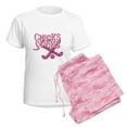 thumbnail image 6 of CafePress - Field Hockey Chicks With Stic Women's Light Pajama - Women's Short Sleeve Print T-Shirt and Pants Light Cotton Pajama Set, 6 of 7