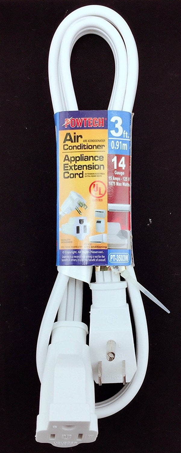Extension Cord For Ac Window Unit What Gauge Extension Cord Do I Need For An Air Conditioner at Lincoln