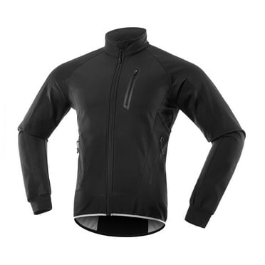Men Cycle Jacket Waterproof Windproof Thermal Fleece Bike Jersey   Riding Running Autumn Winter Jacket Coat
