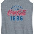 thumbnail image 3 of Coca-Cola - Star Circle - Women's Racerback Tank Top, 3 of 5