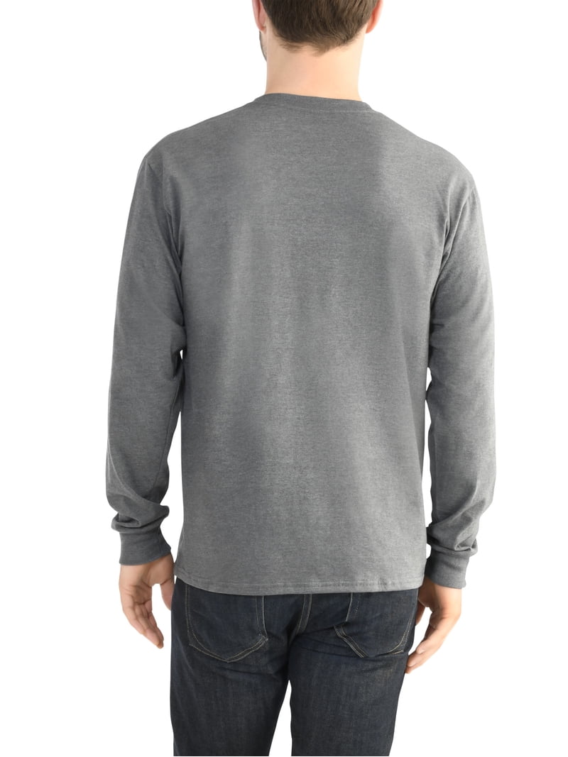 Fruit of the Loom Men's EverSoft Long Sleeve T-Shirt, Sizes S-4X