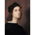 thumbnail image 2 of Raphael 14x18 Gold Ornate Wood Framed with Double Matting Museum Art Print Titled - Self-portrait 1506, 2 of 4