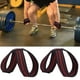 thumbnail image 4 of Correas De Levantamiento De Pesas De Spandex De Nailon Suave Soporte De Entrenamiento De Gimnasio Mangas De Mano Rojo Negro 1 Par S M Adecuado Para Levantamiento De Pesas Peso, 4 of 7