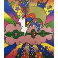 thumbnail image 2 of Peter Max "Different Drummer" Newly Custom Framed Print Art POP psychedelic Neo Generic, 2 of 3